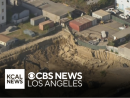 Sinkhole Swallows Small Ventura Parking Lot Near Construction Site