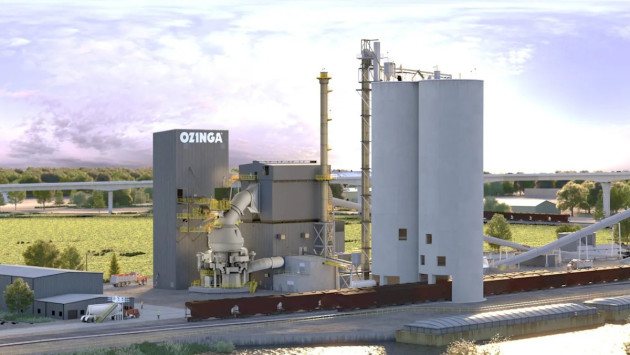 Ozinga initiates construction of low-carbon cement facility